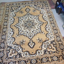 Ковер, полиамид, размер 259*310 см, винтаж Германия. Картинка 1